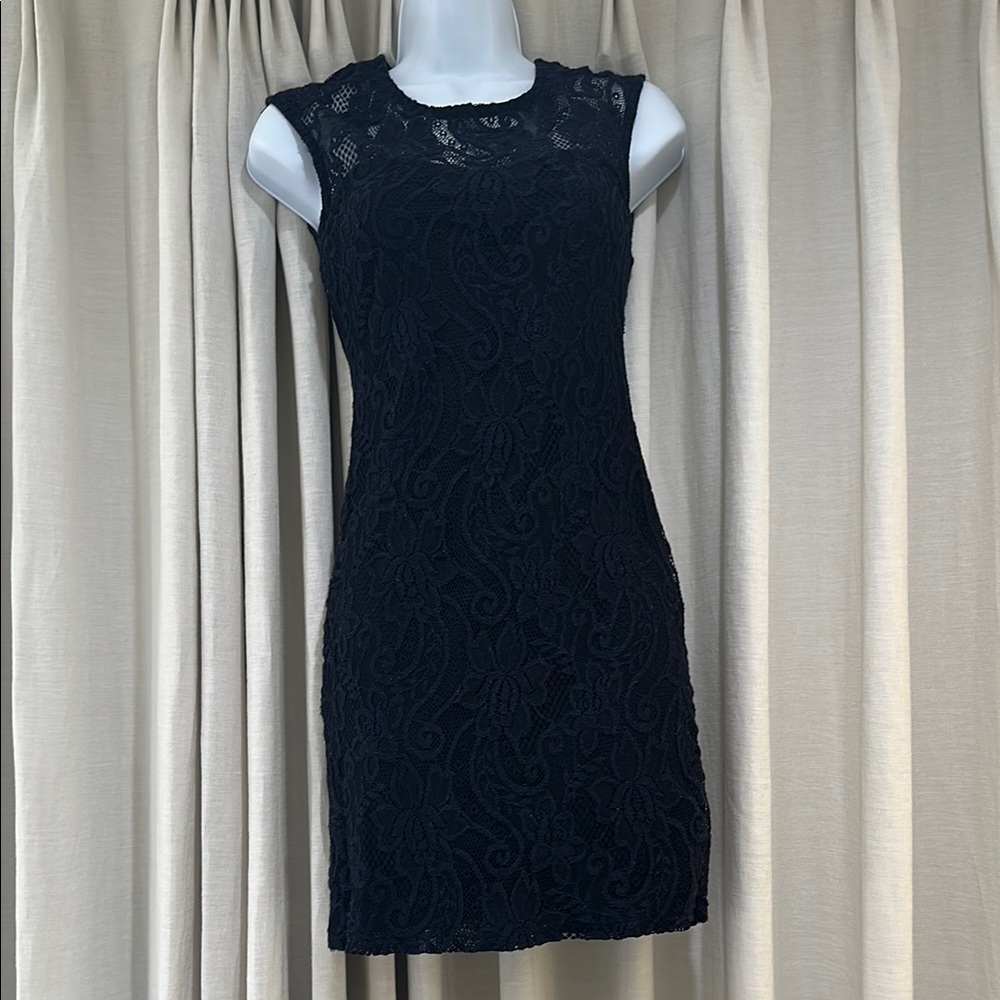 Love Culture Black Mini Dress